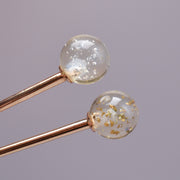 Crystal Bloom Kanzashi Hairpins