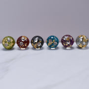 Gemstone Sparkle Kanzashi Hairpins