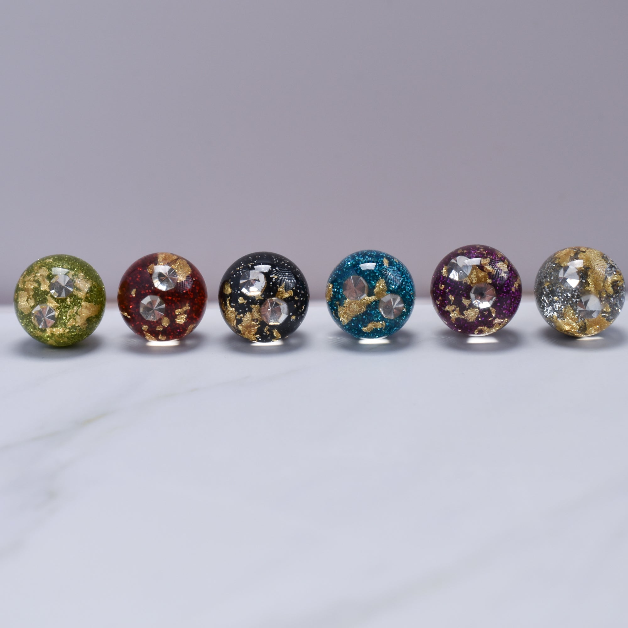 Gemstone Sparkle Kanzashi Hairpins