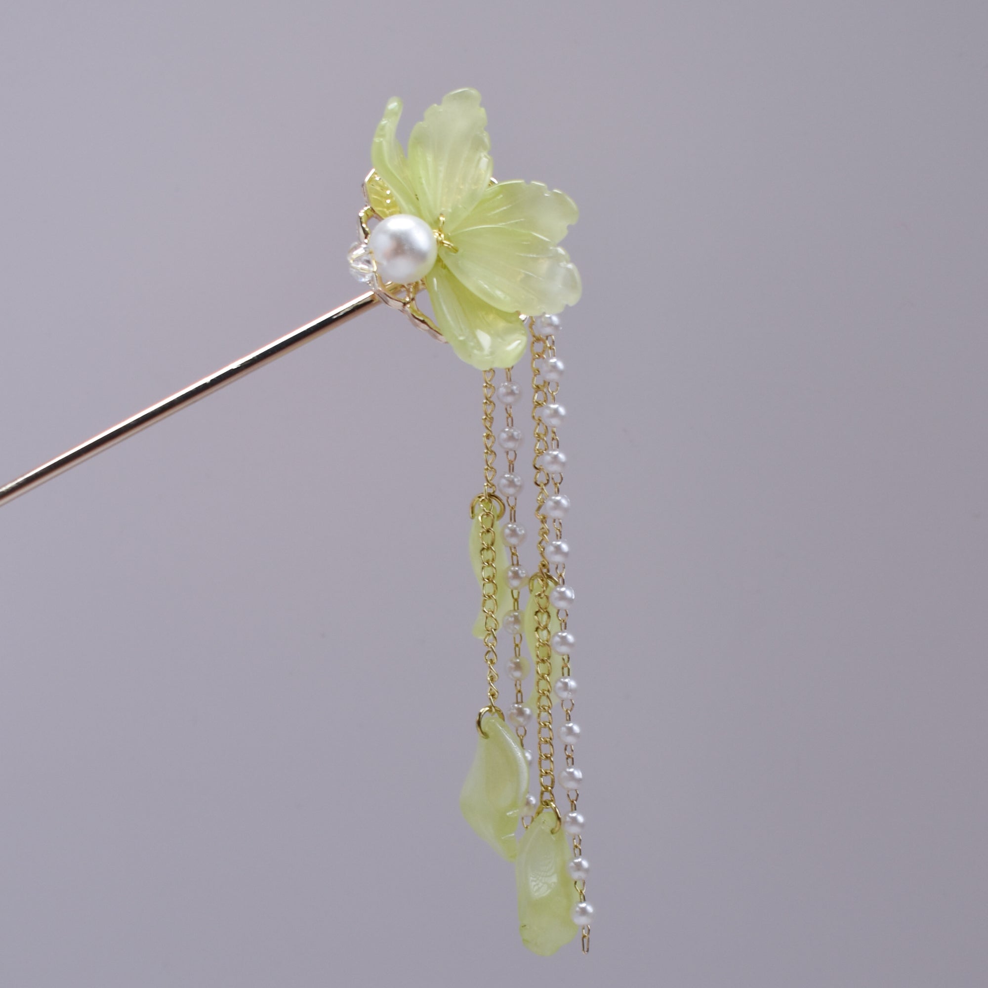 Lemon Blossom Tassel Hairpin