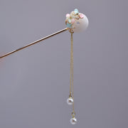 Moonlit Pastel Blossom Hairpin