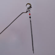 Midnight Moon Warrior Hairpin