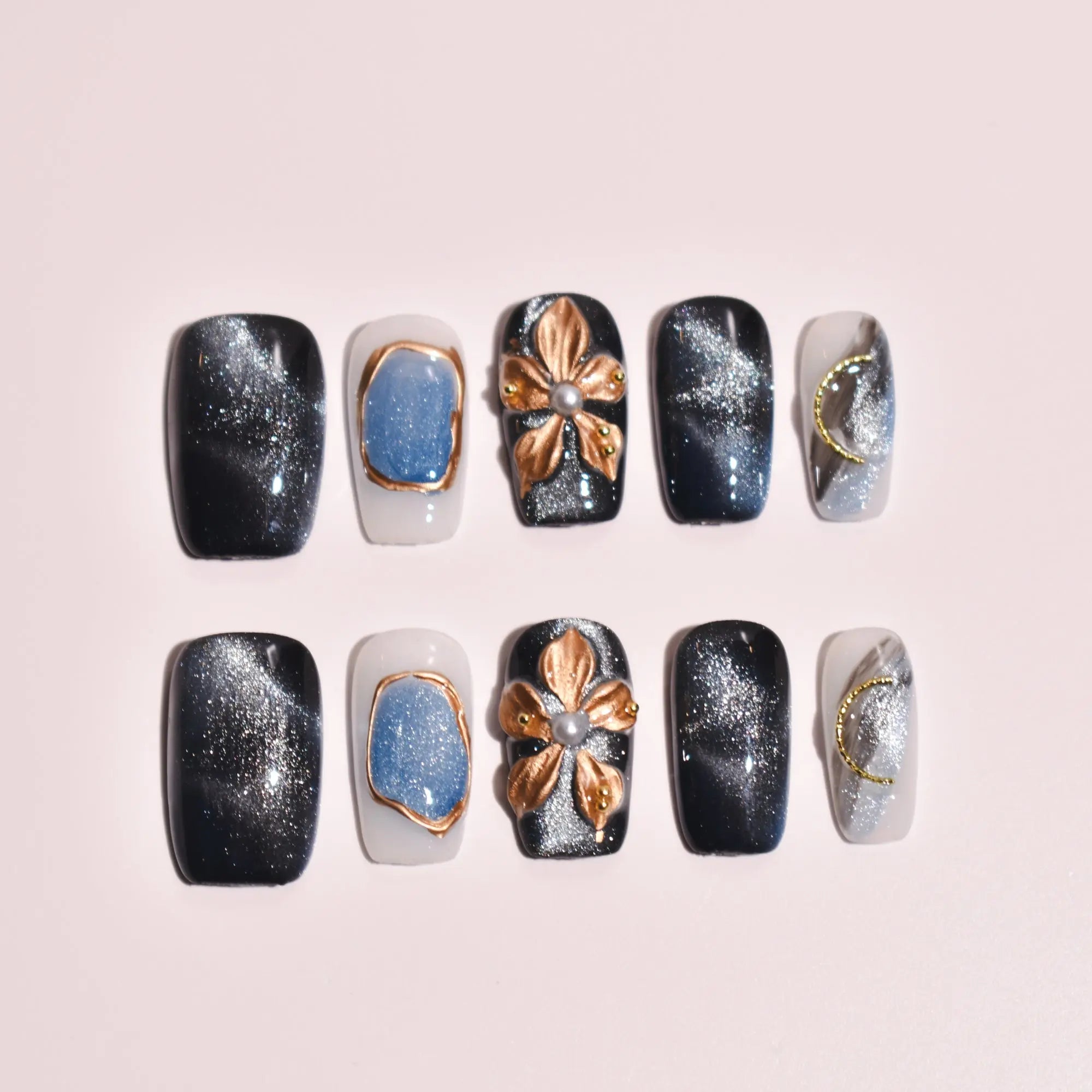 Draft Nailset B1B39 Bling Empire