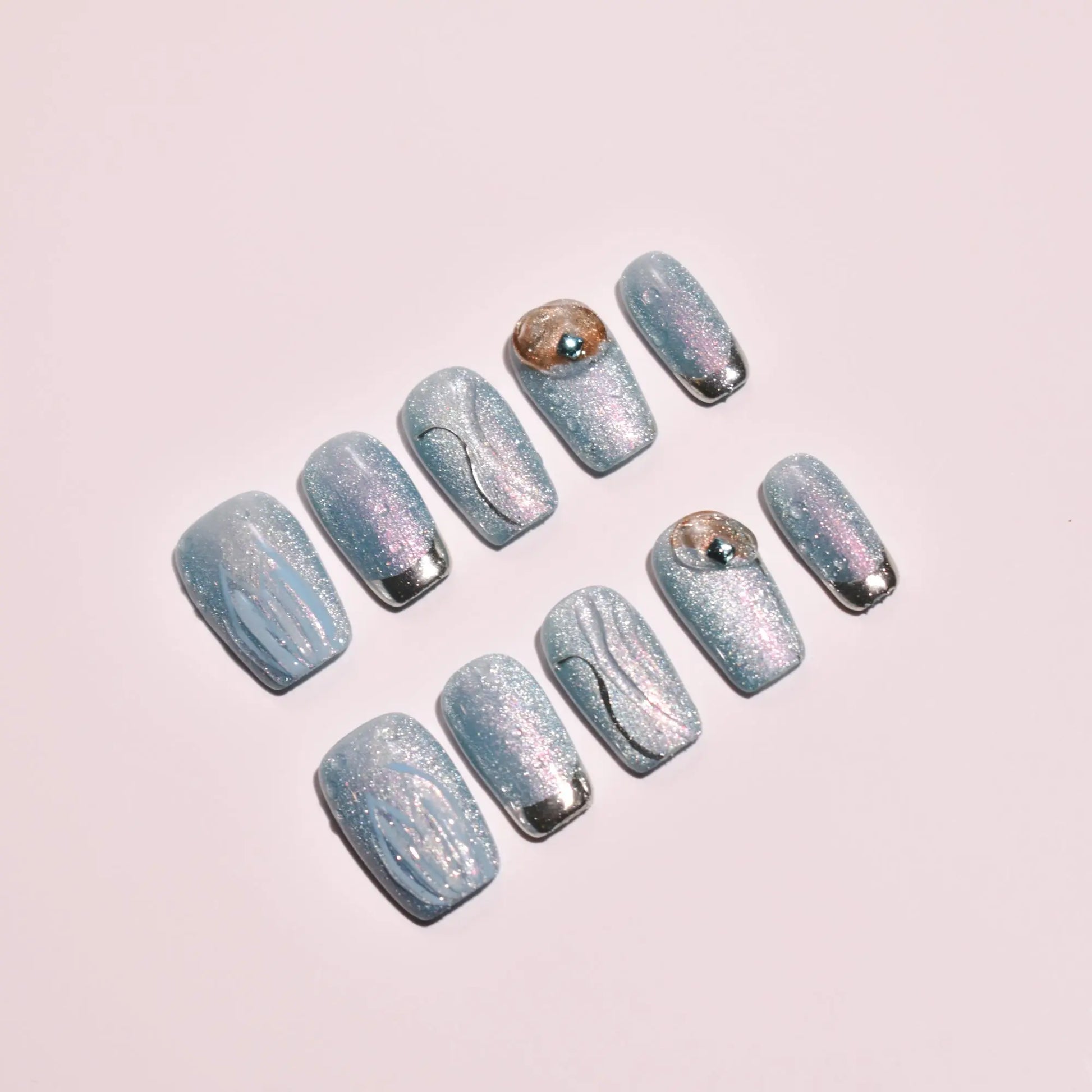 Draft Nailset B1B33 Bling Empire