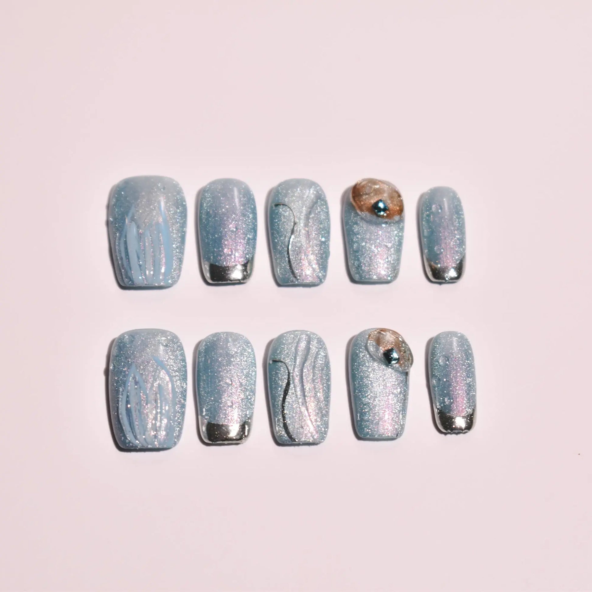 Draft Nailset B1B33 Bling Empire