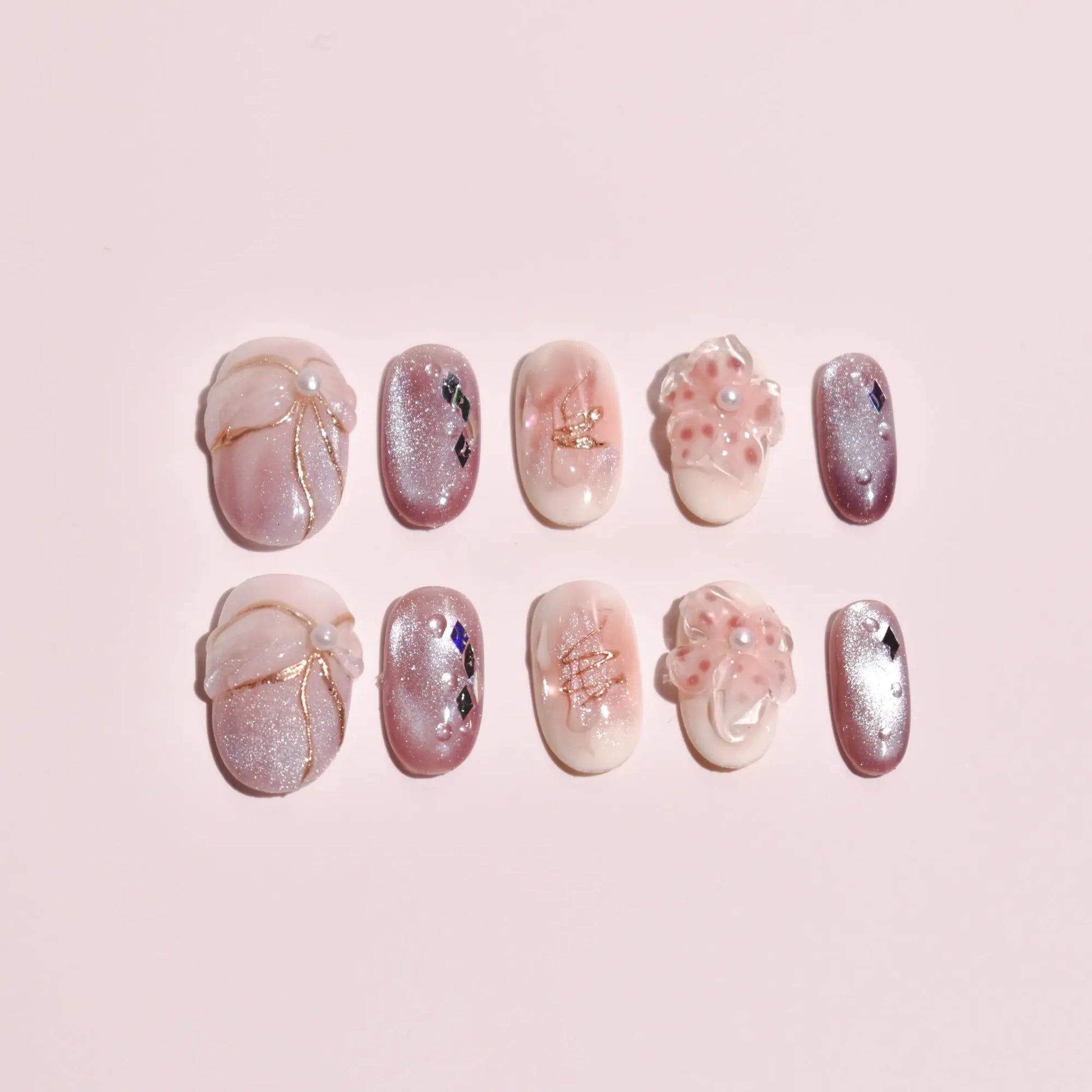 Draft Nailset B1B30 Bling Empire