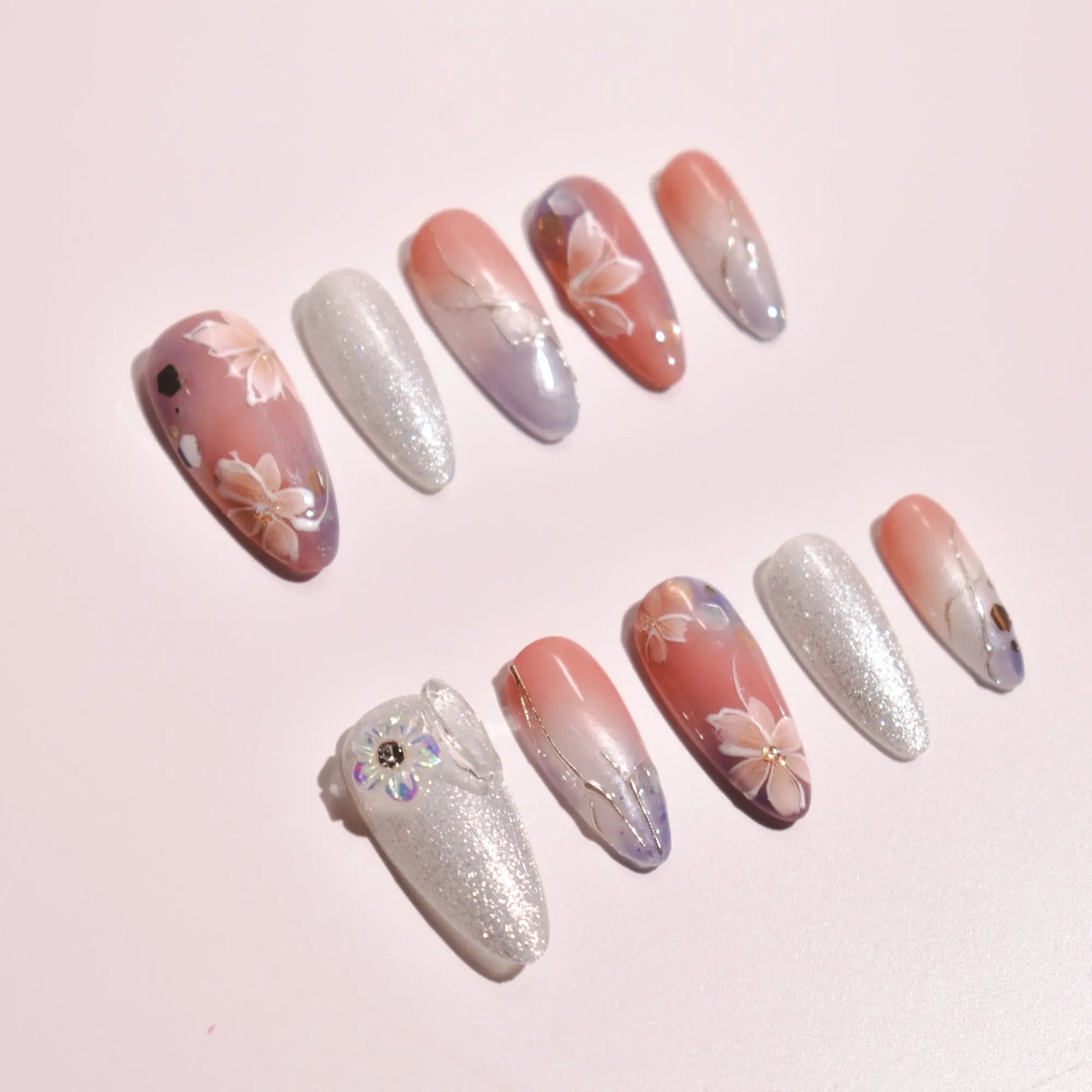 Draft Nailset B1B06 Bling Empire