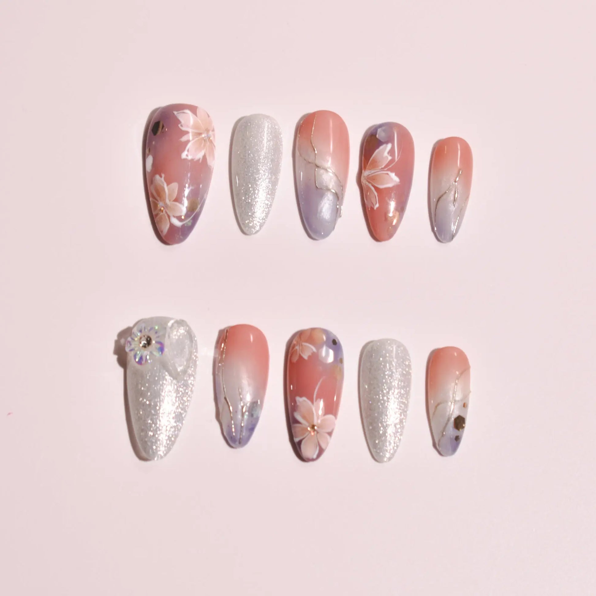 Draft Nailset B1B06 Bling Empire