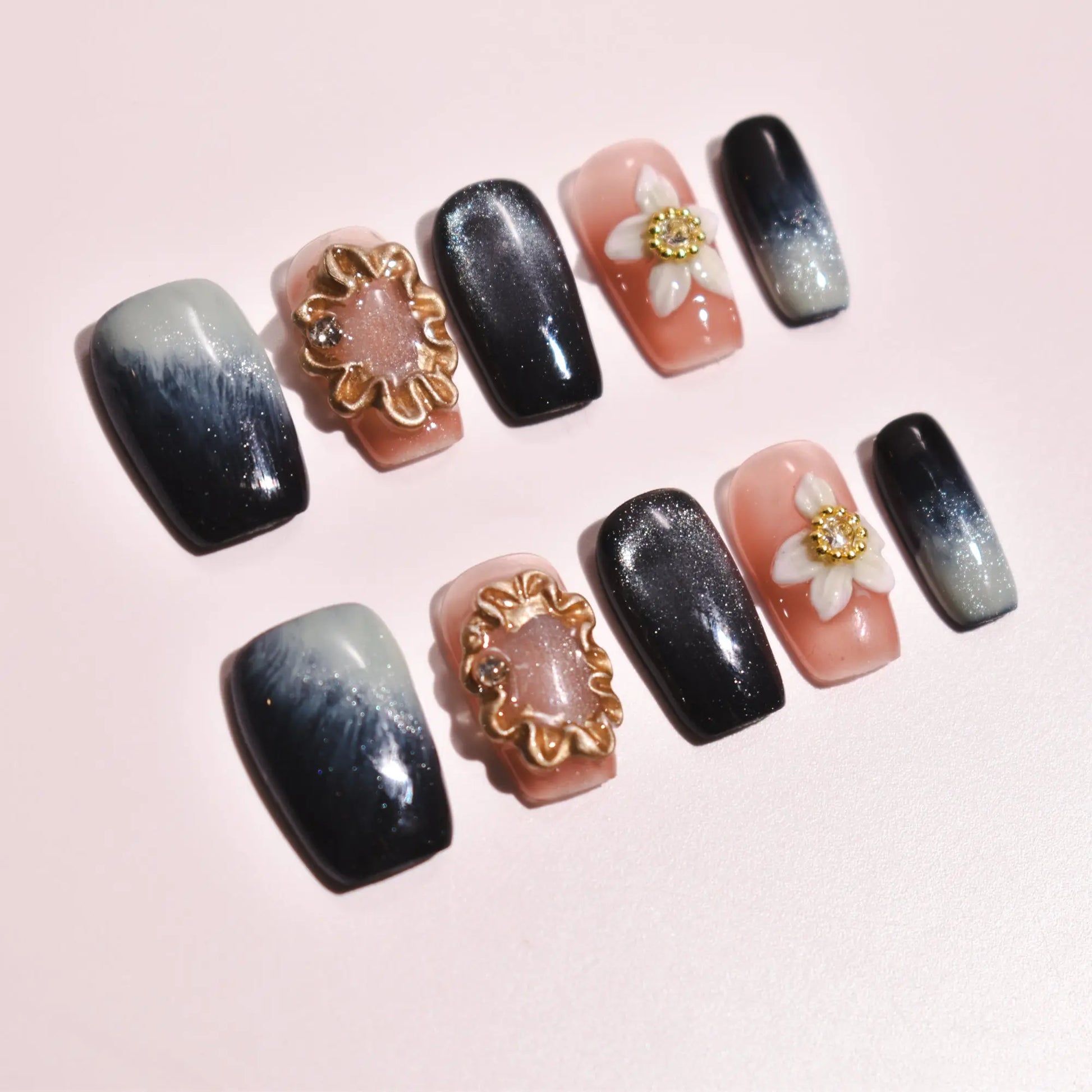 Draft Nailset B1B01 Bling Empire