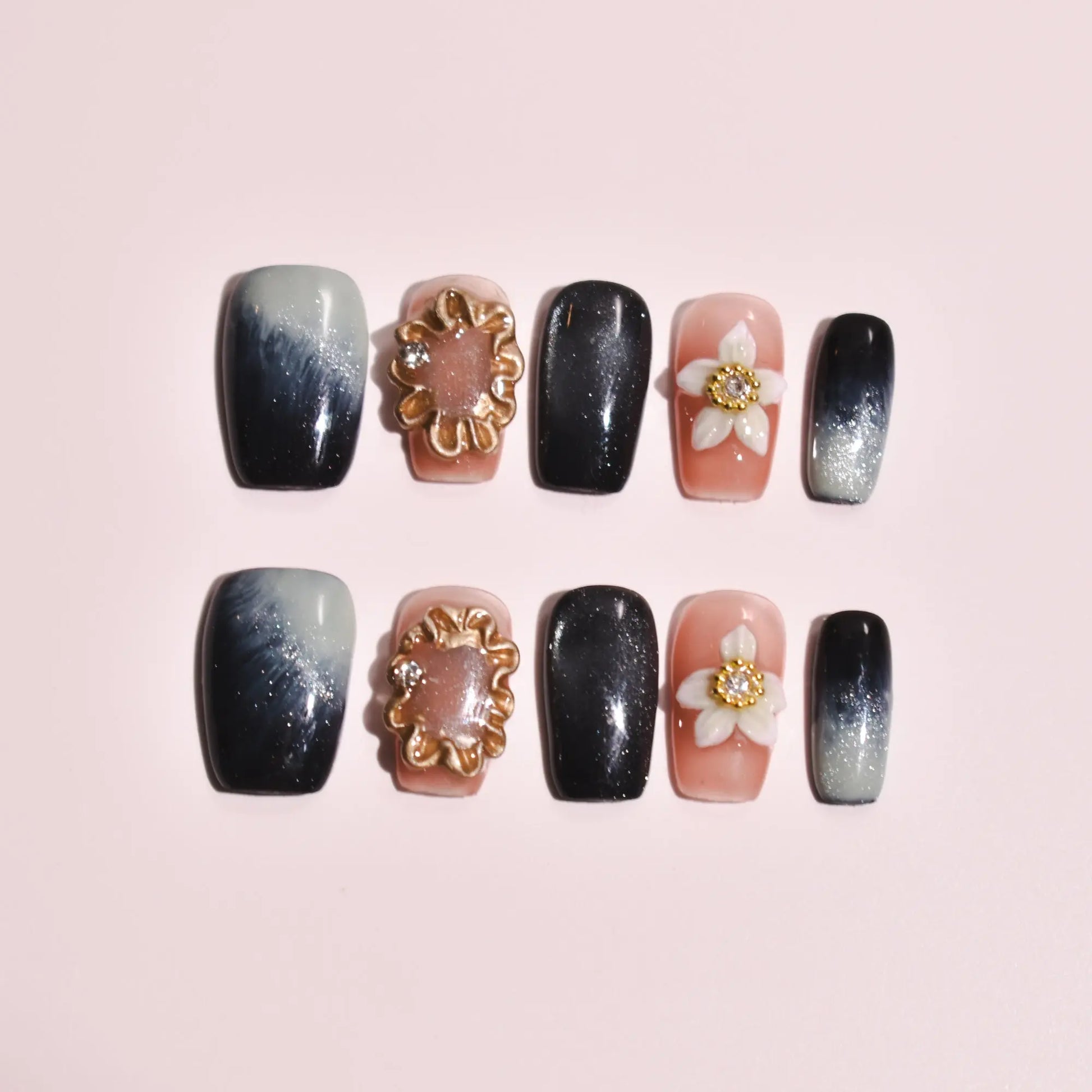 Draft Nailset B1B01 Bling Empire