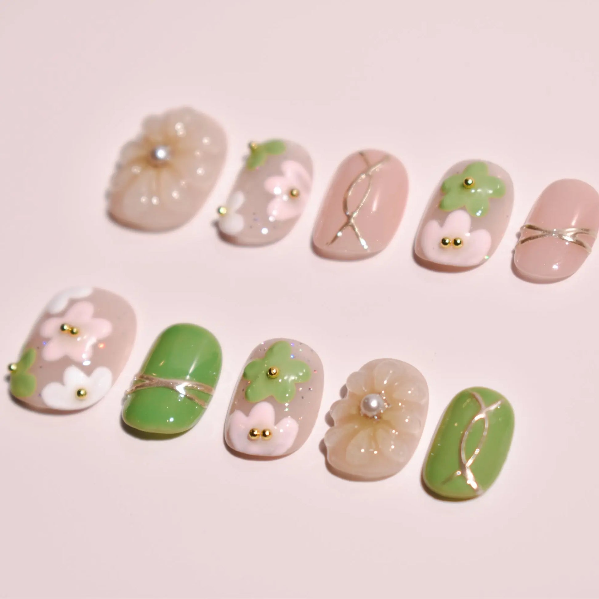 Draft Nailset B1B03 Bling Empire