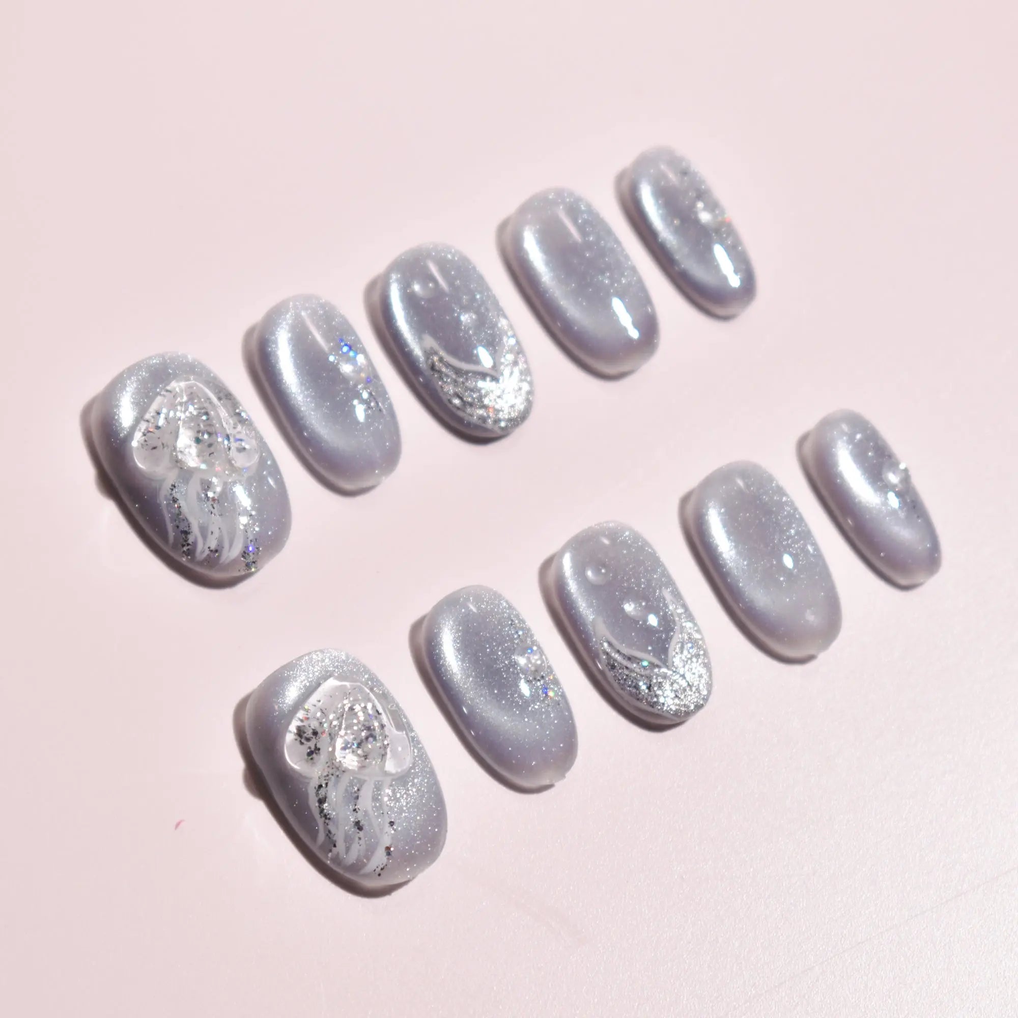 Draft Nailset B1B04 Bling Empire