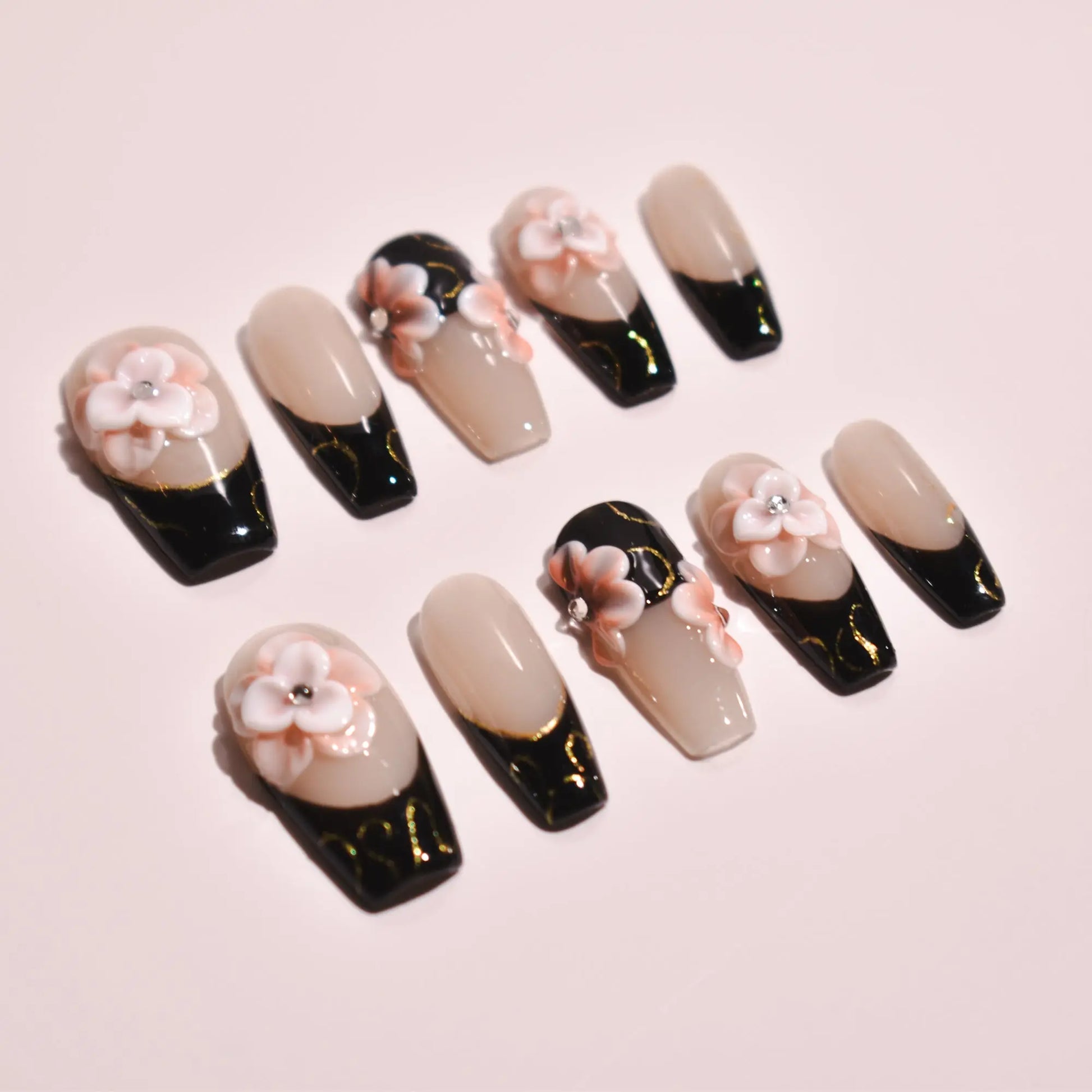 Draft Nailset B1B07 Bling Empire