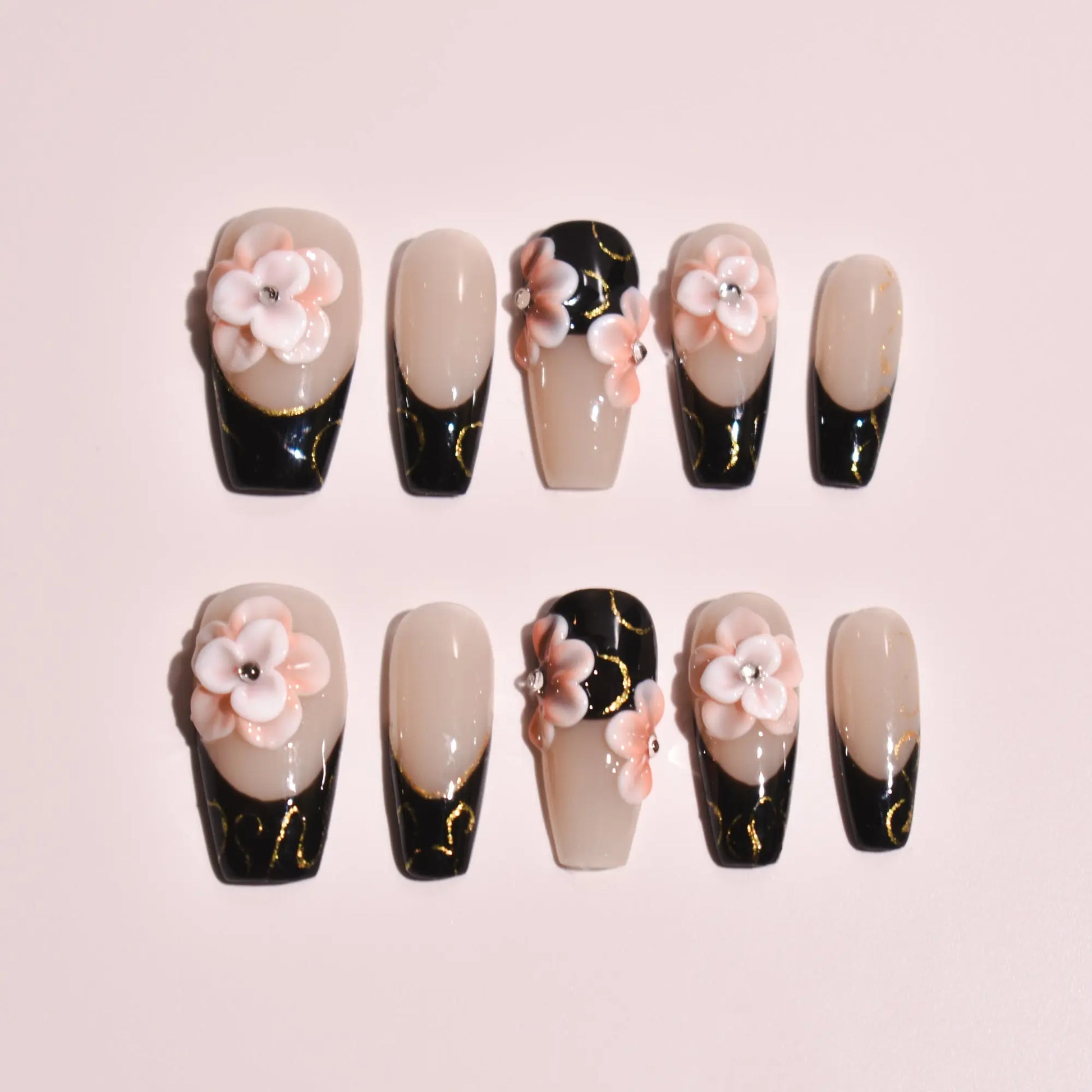 Draft Nailset B1B07 Bling Empire