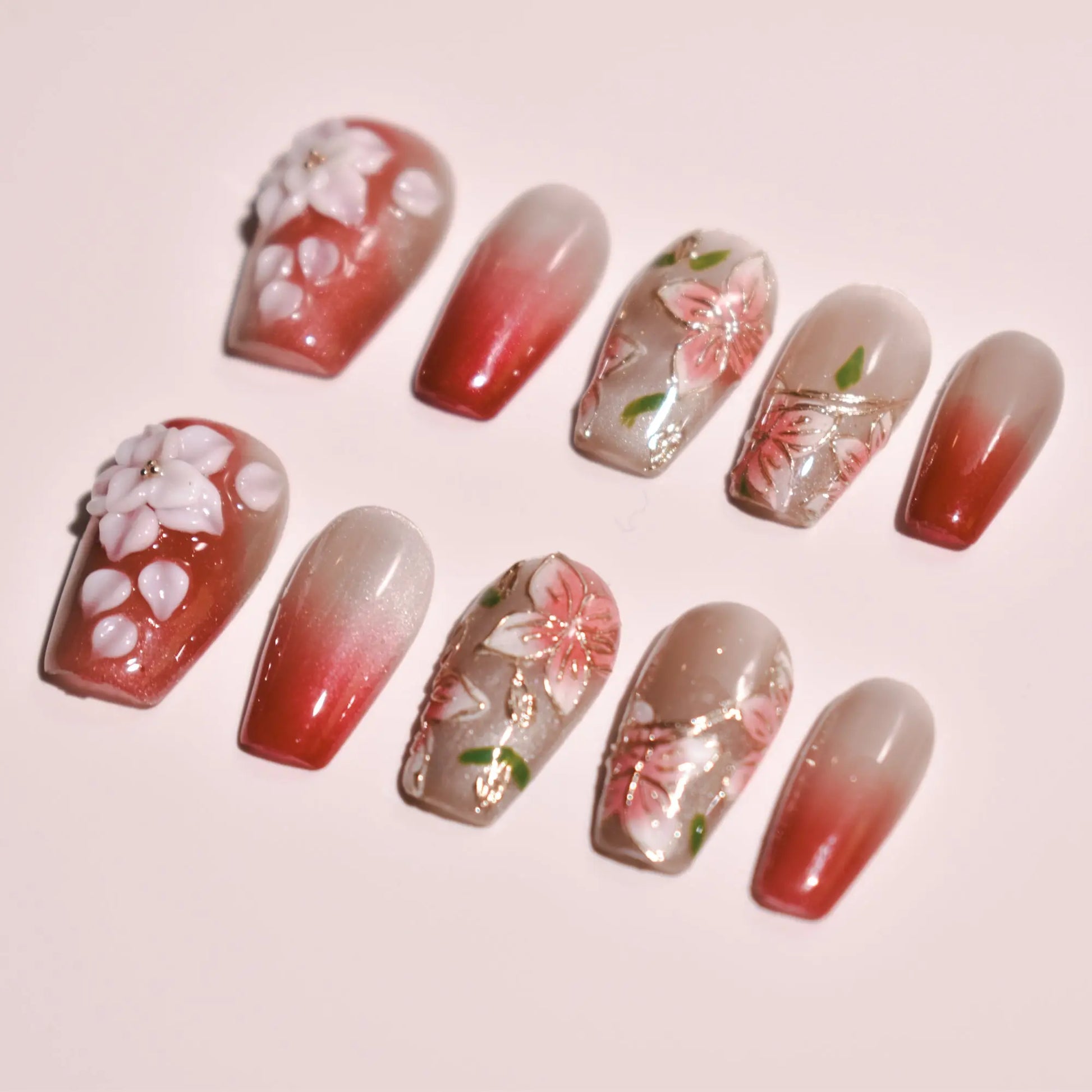 Draft Nailset B1B08 Bling Empire