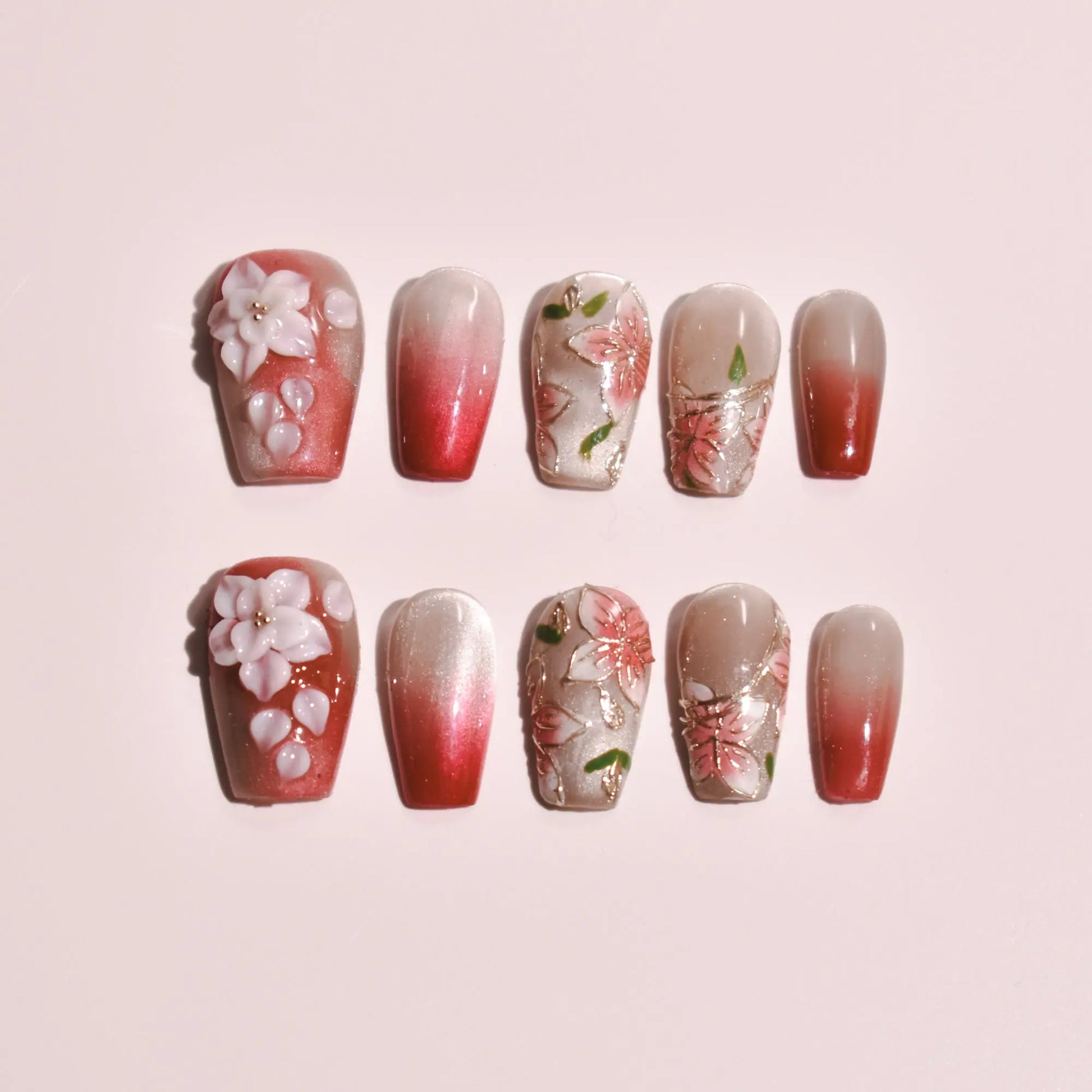 Draft Nailset B1B08 Bling Empire