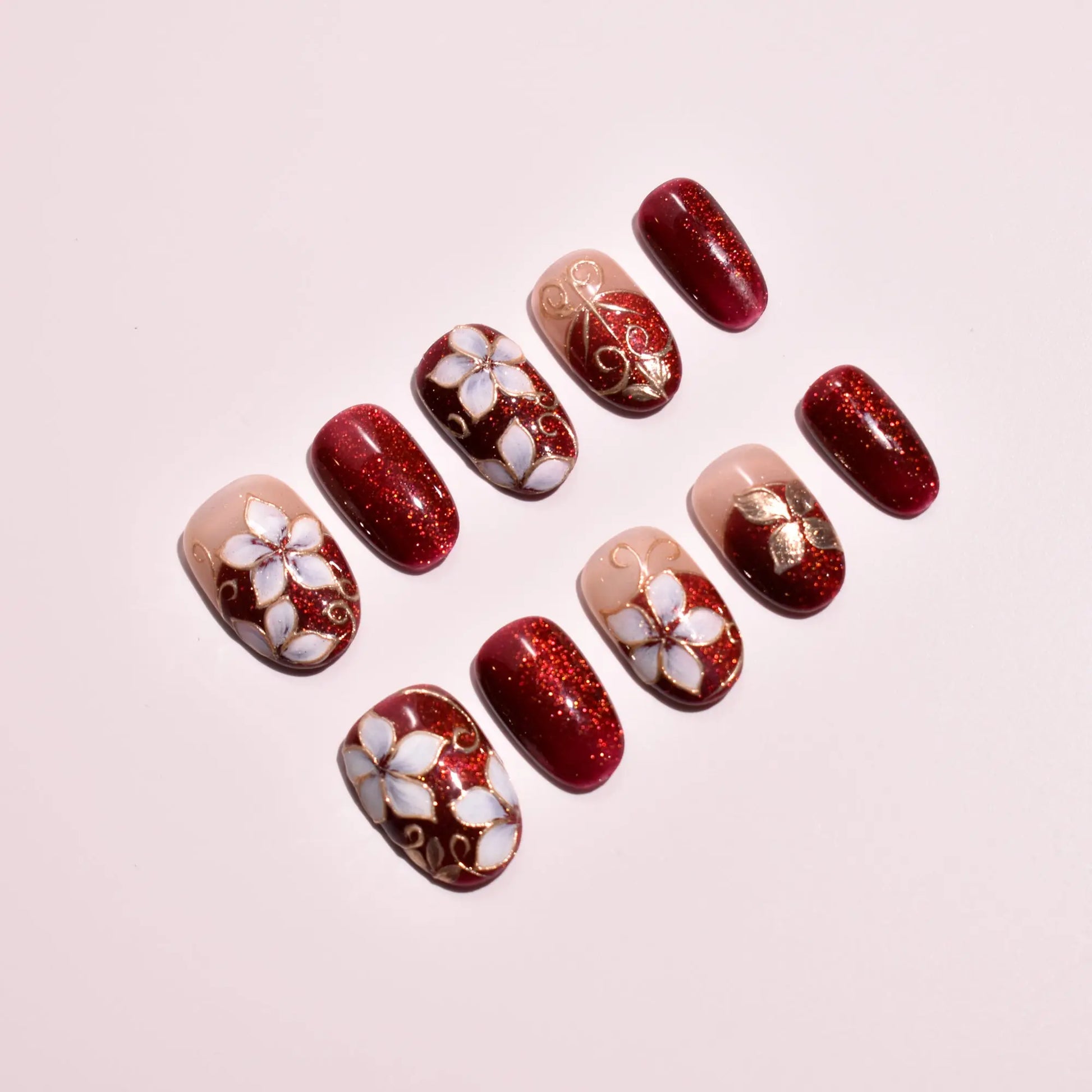 Draft Nailset B1B58 Bling Empire