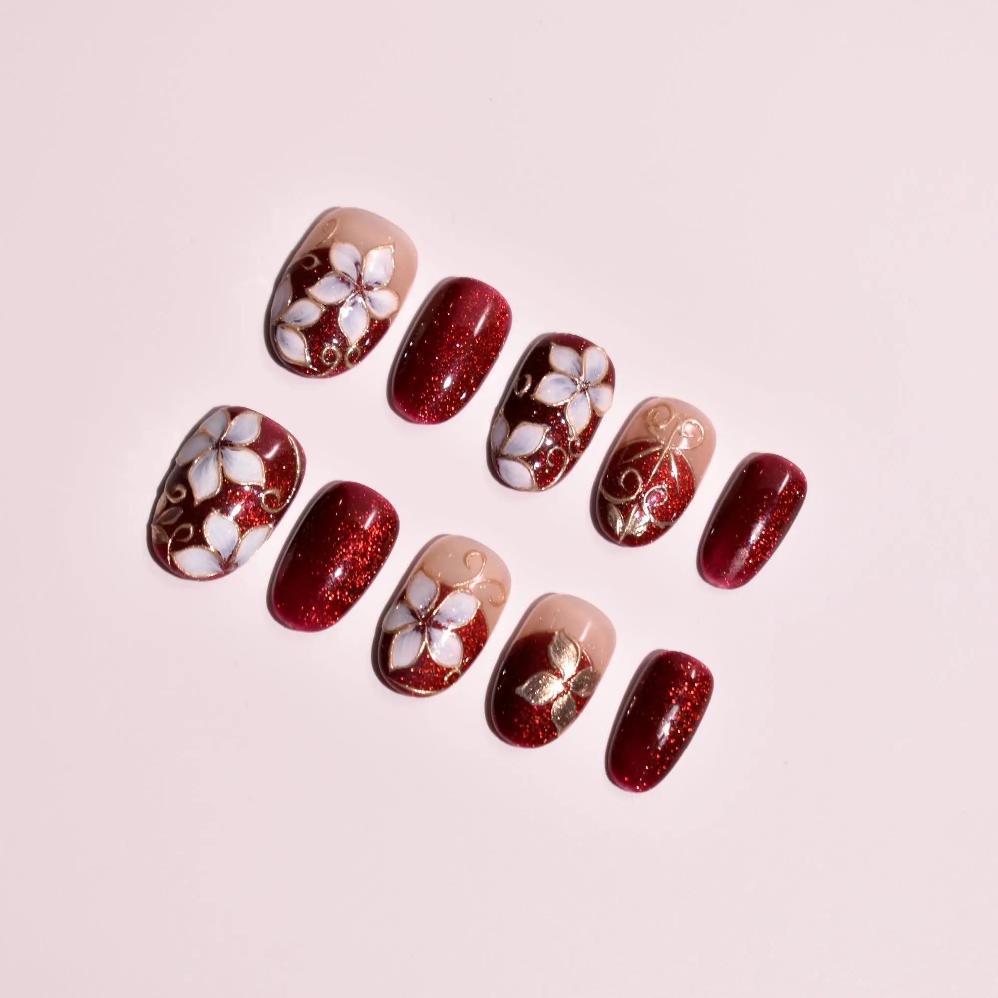 Draft Nailset B1B58 Bling Empire