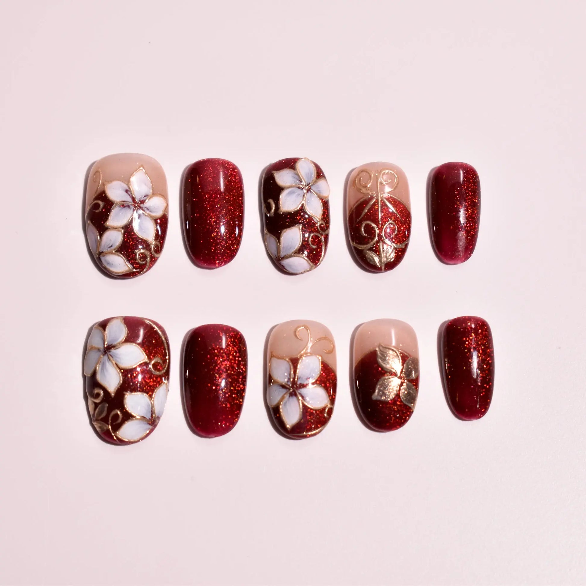 Draft Nailset B1B58 Bling Empire