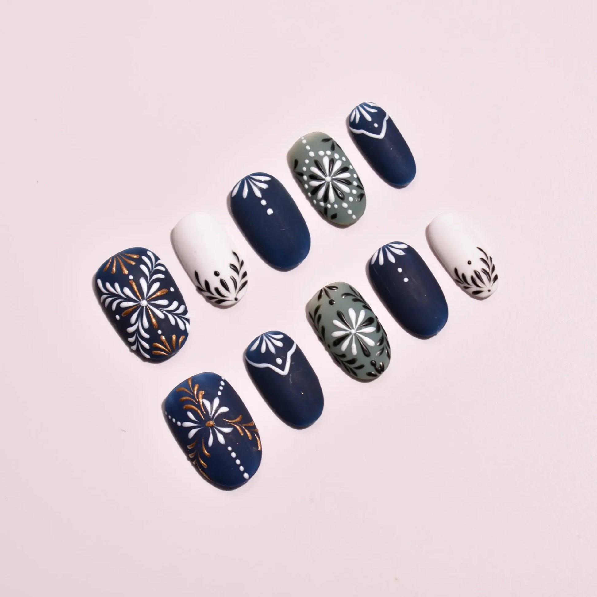 Draft Nailset B1B55 Bling Empire