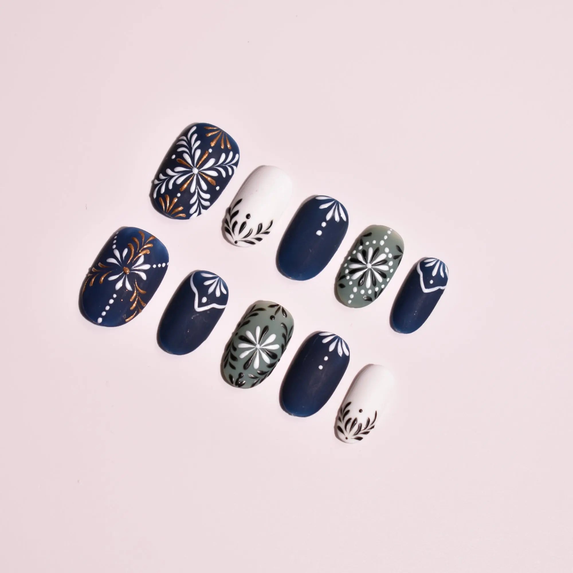 Draft Nailset B1B55 Bling Empire