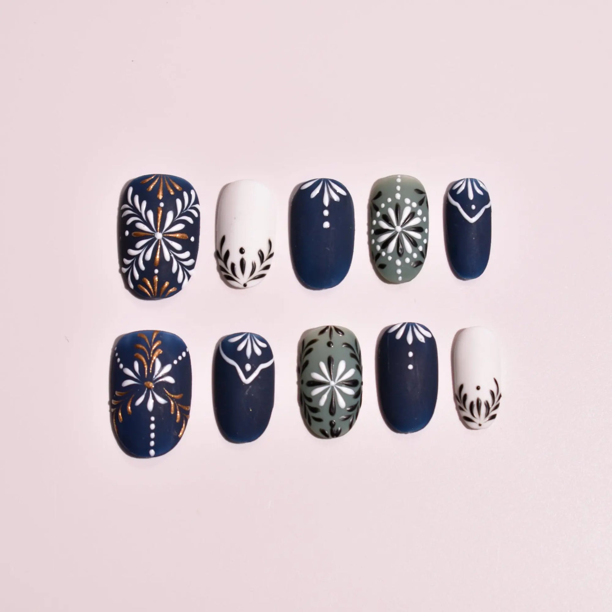 Draft Nailset B1B55 Bling Empire