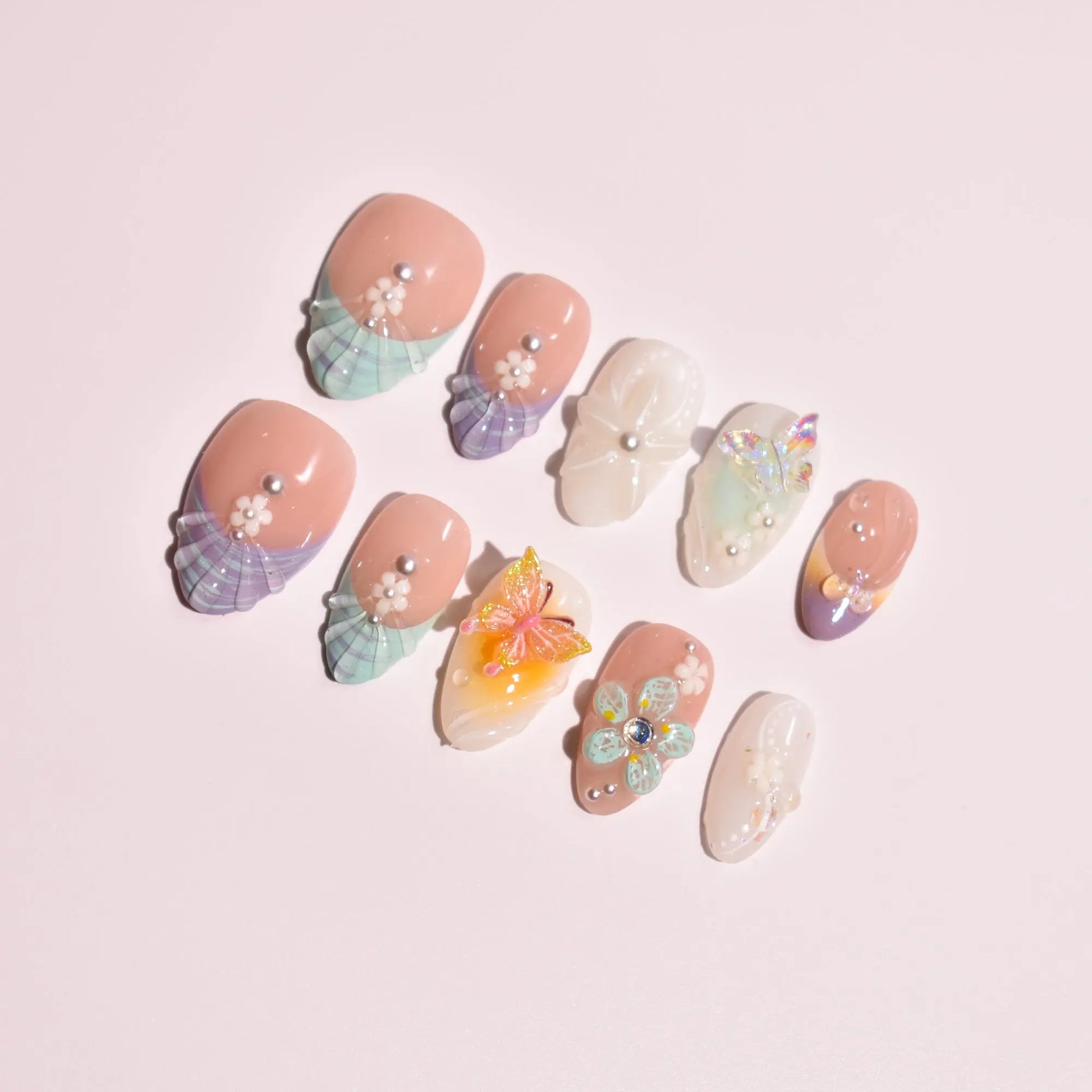 Draft Nailset B1B53 Bling Empire