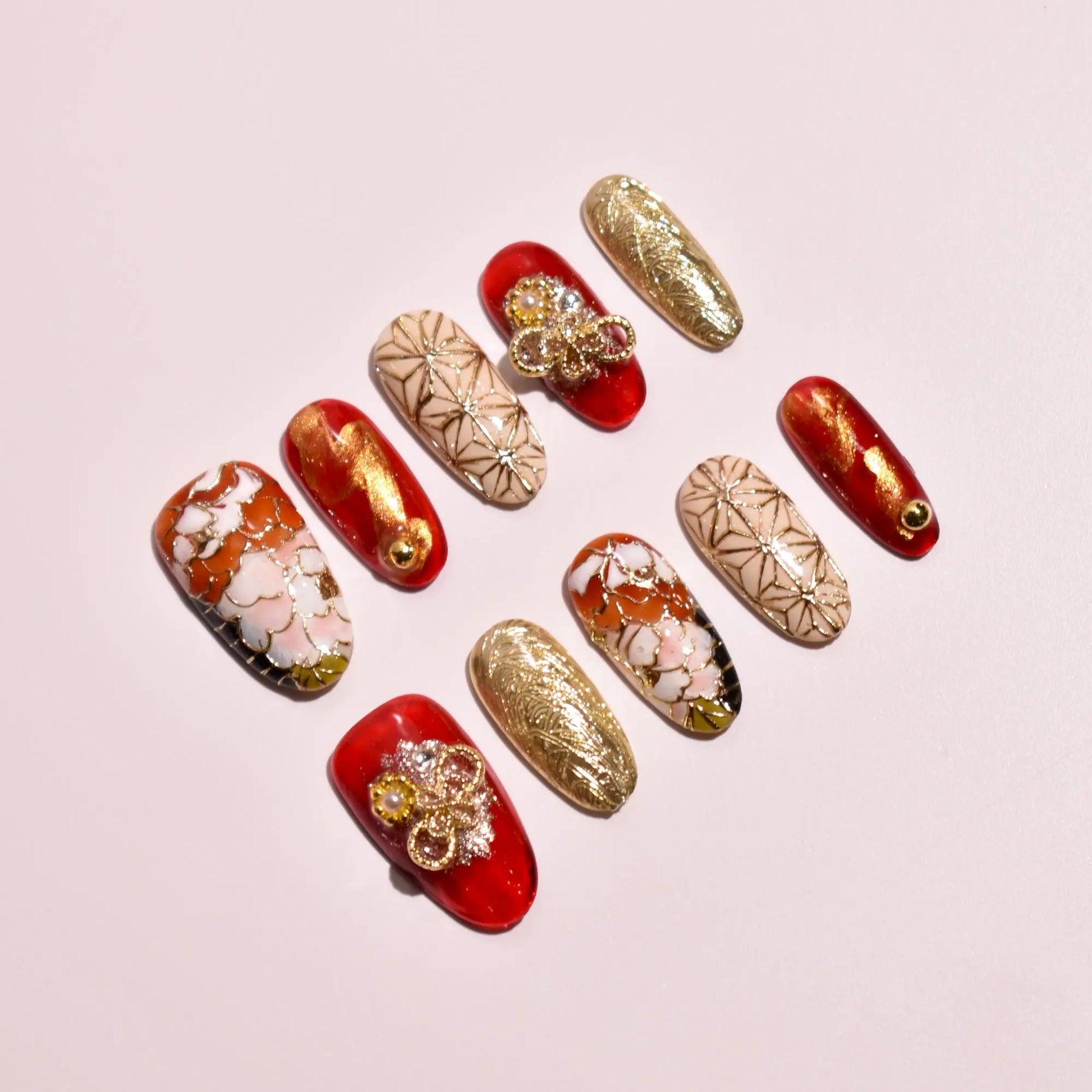 Draft Nailset B1B51 Bling Empire