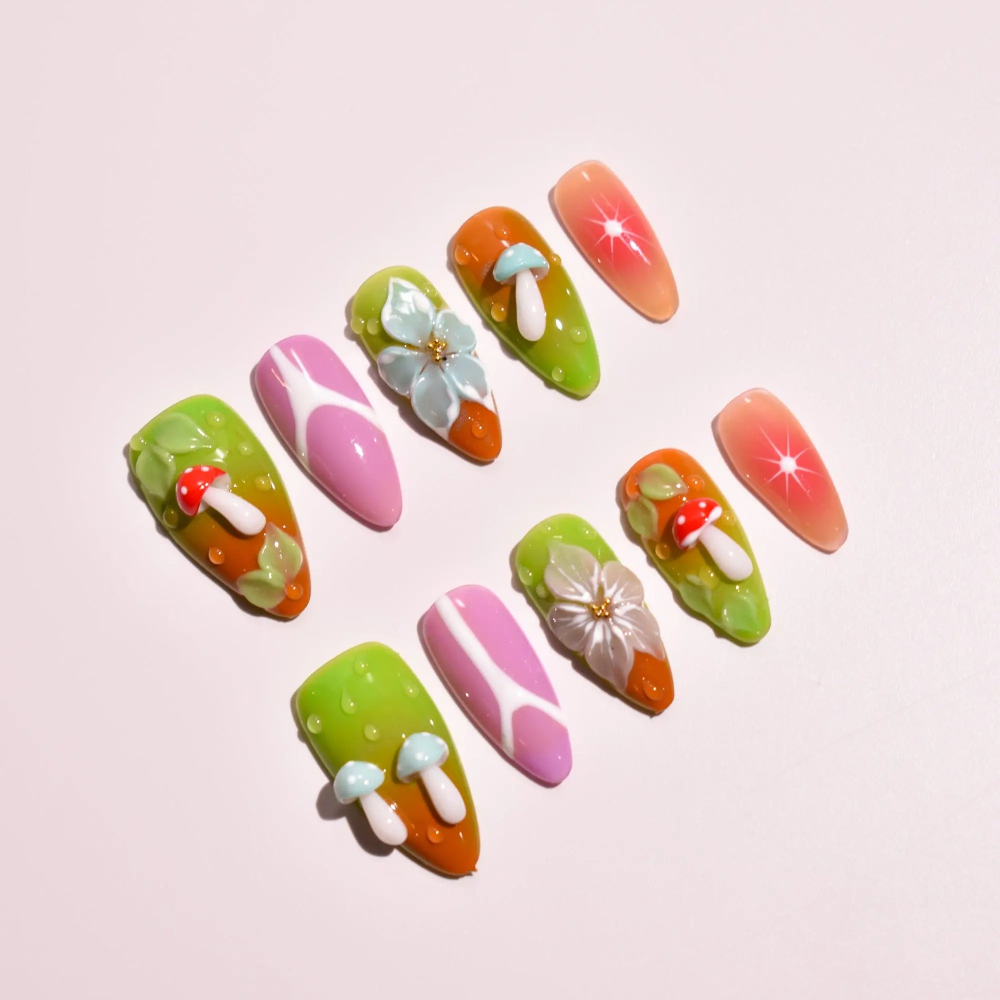 Draft Nailset B1B47 Bling Empire