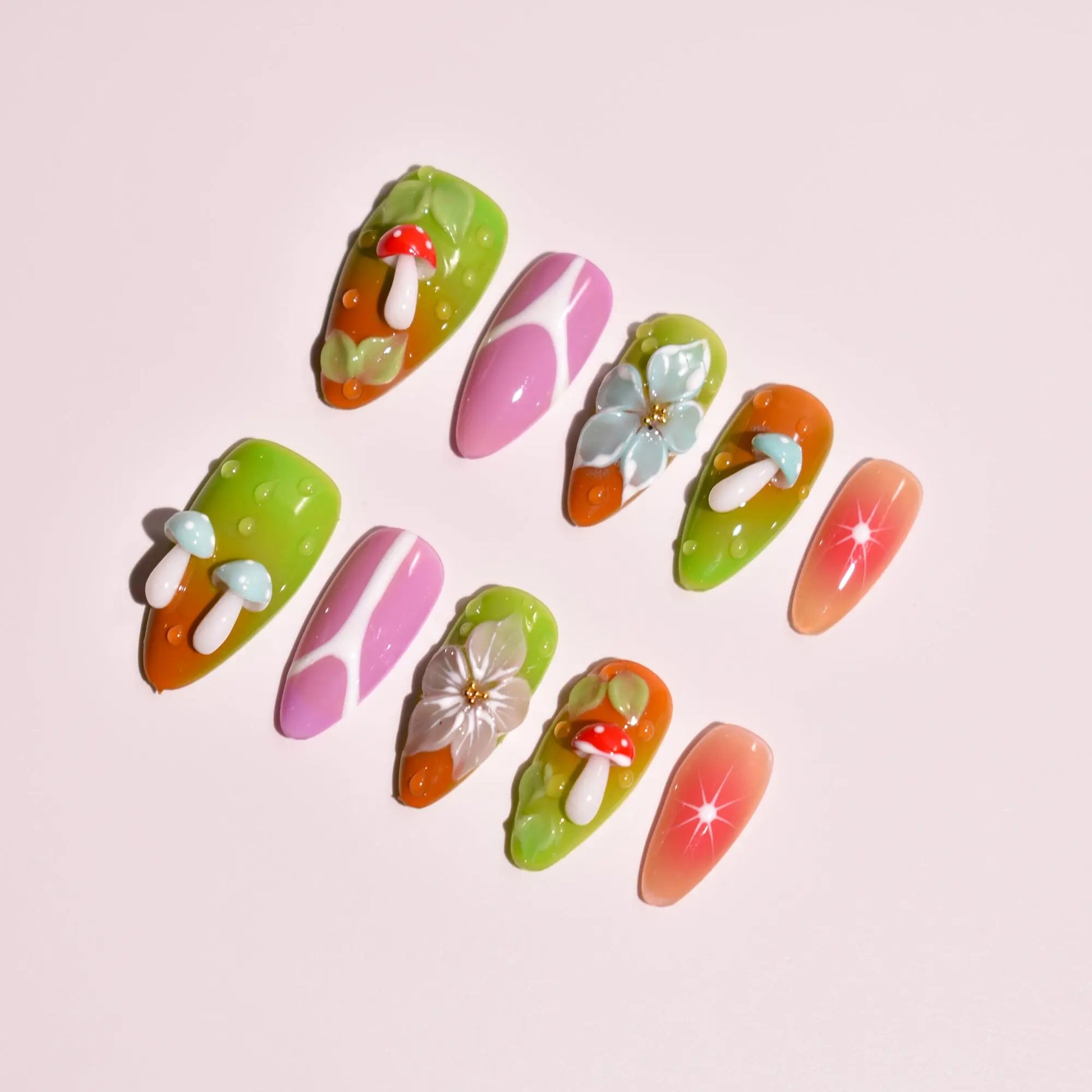 Draft Nailset B1B47 Bling Empire