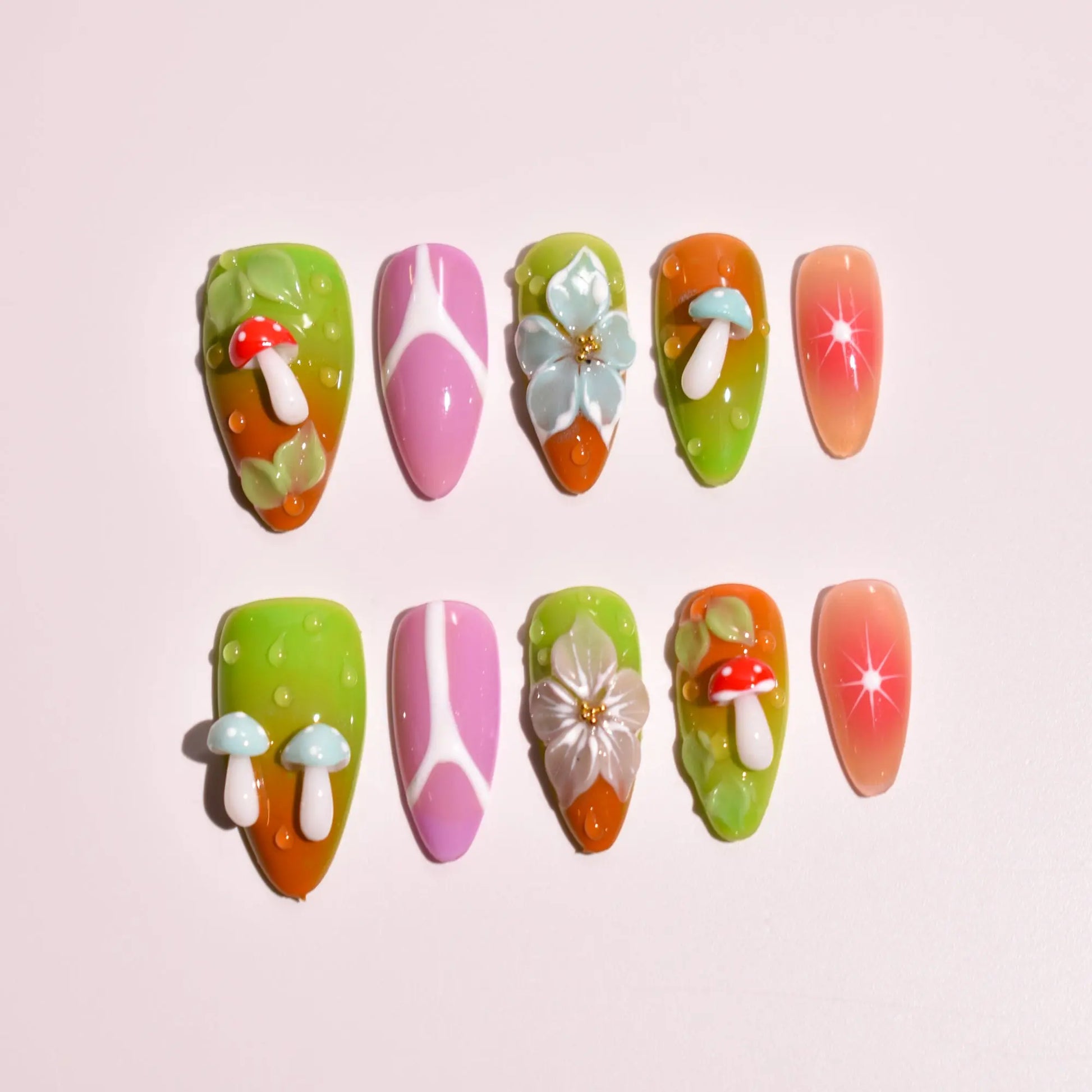 Draft Nailset B1B47 Bling Empire