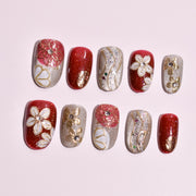 Uchū no Hebi | Handmade Press-on Nails | Custom Japanese Nail Art