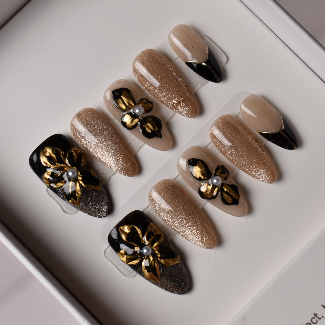 KUROKIN NO HANA (黒金の花) – “Black and Gold Blossoms” B1O30