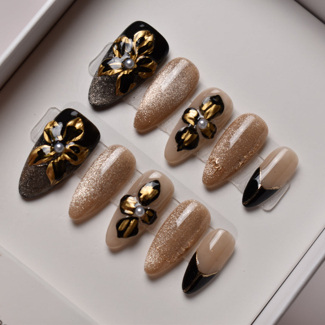 KUROKIN NO HANA (黒金の花) – “Black and Gold Blossoms” B1O30