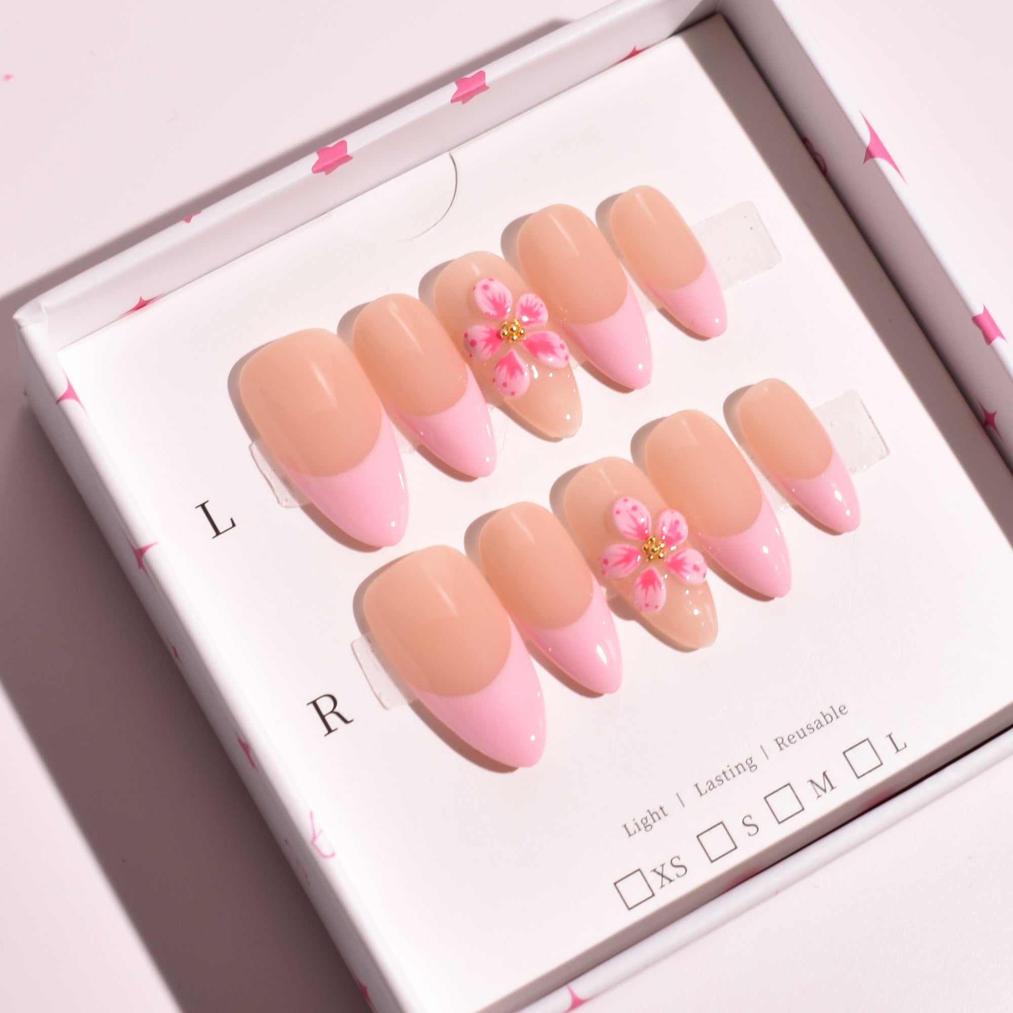 Petal Edit – Medium Almond Press-On Nails | b3B59