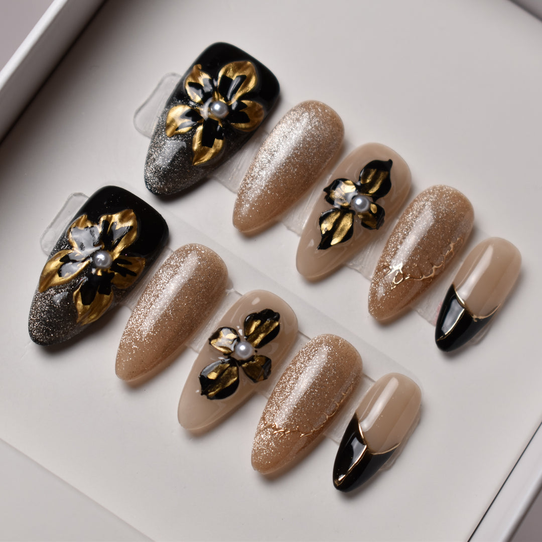 UROKIN NO HANA (黒金の花) – “Black and Gold Blossoms” B1O13