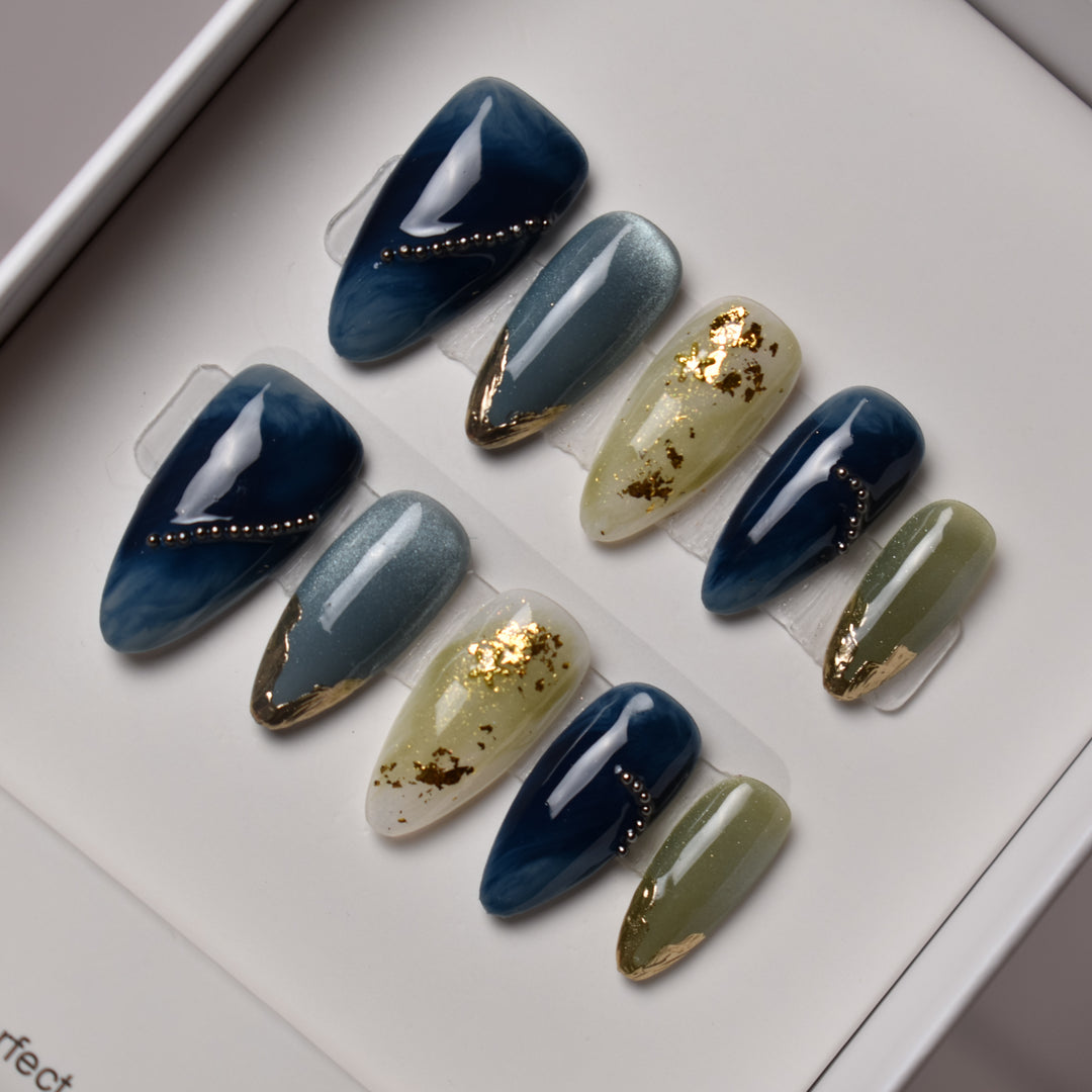 RYOKUAI NO KIN (緑藍の金) – “Emerald and Indigo Gold” B1O1