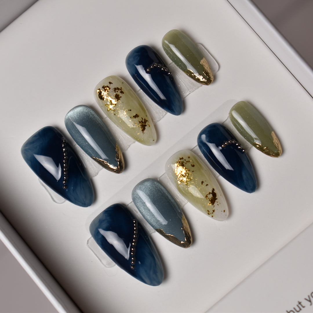 RYOKUAI NO KIN (緑藍の金) – “Emerald and Indigo Gold” B1O1