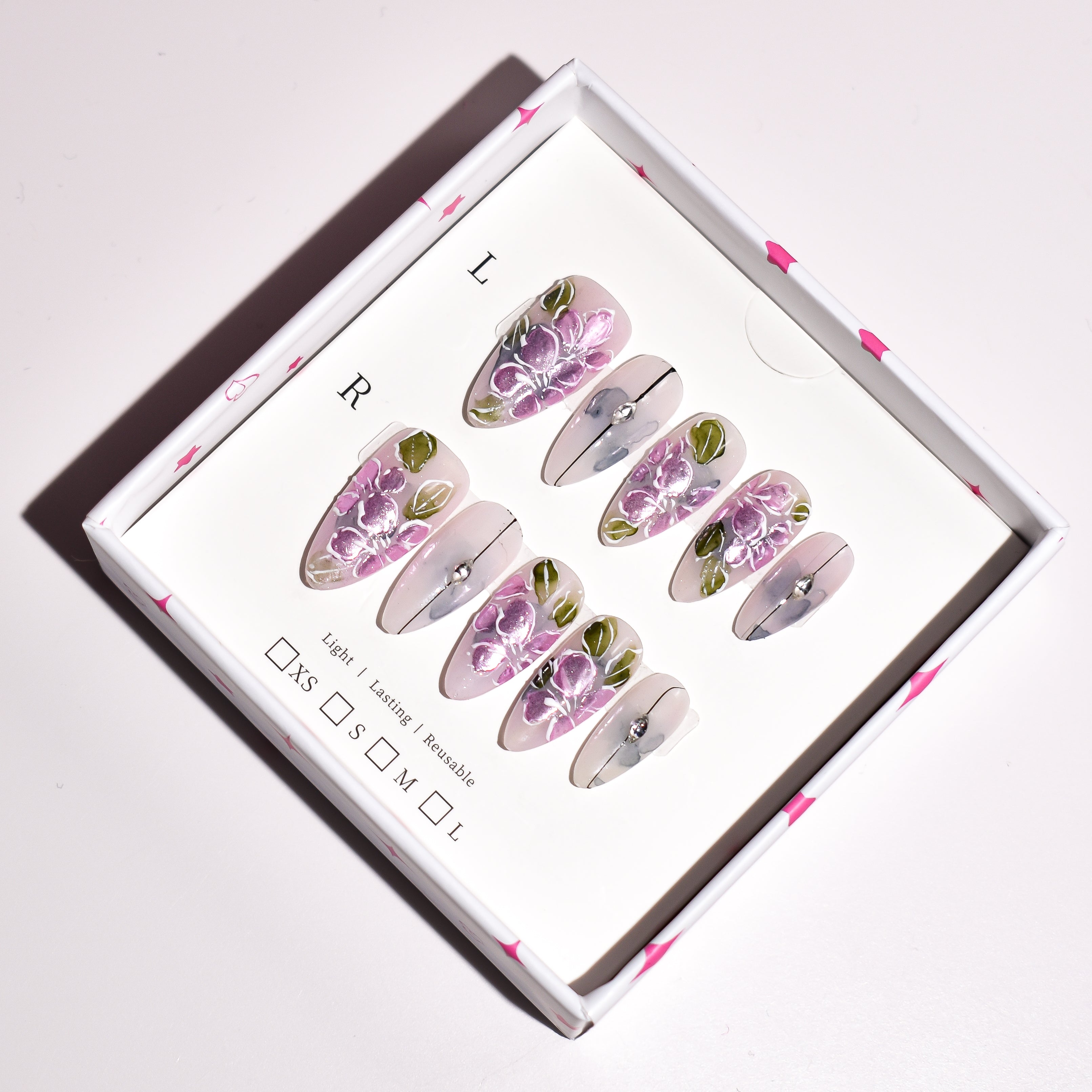 Orchid Letter B2B64