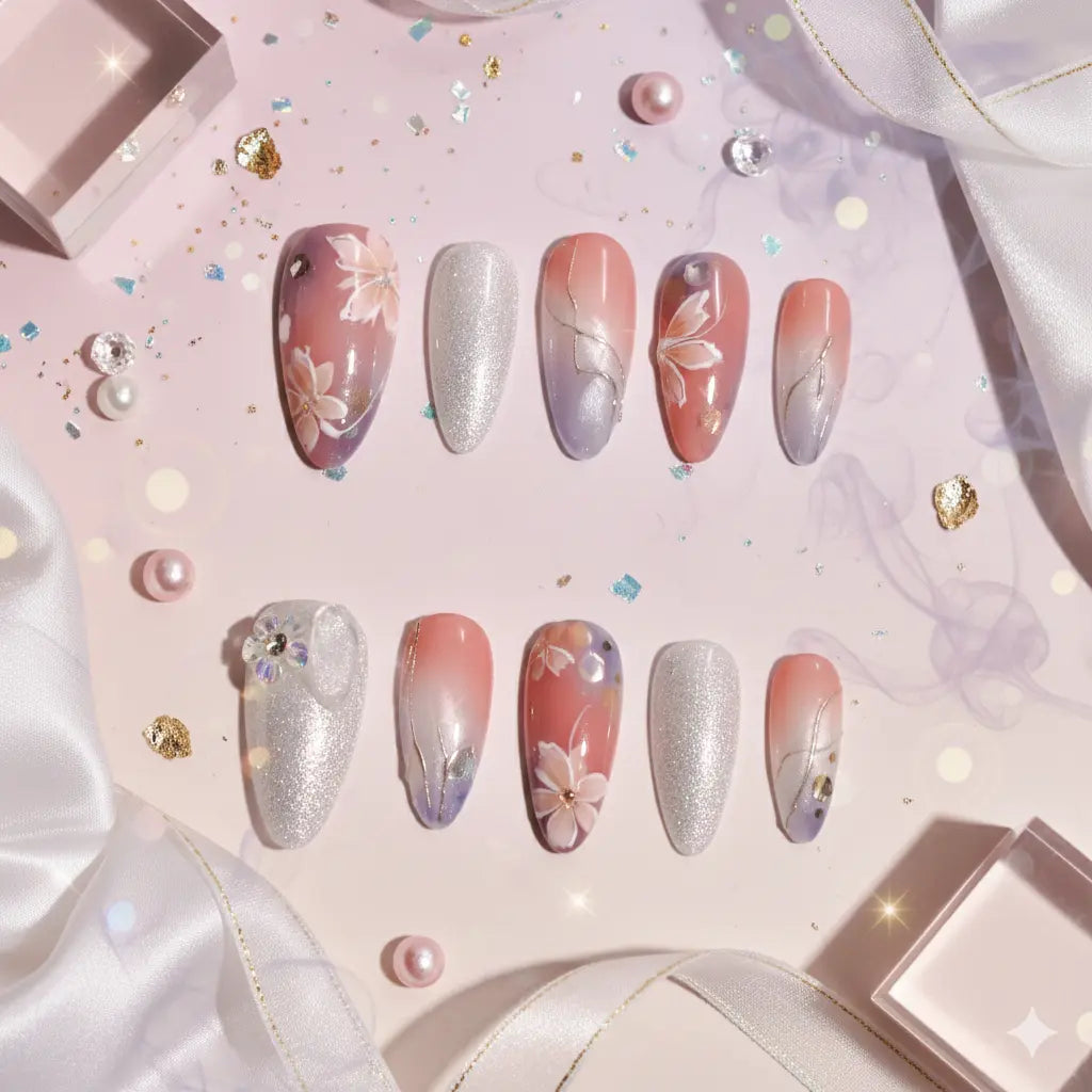 Draft Nailset B1B06 Bling Empire