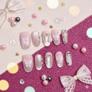 Hoshi no Musubi | Handmade Press-on Nails | Custom Japanese Nail Art