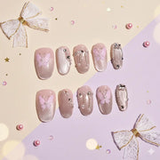 Gossamer Wing & Silk Thread Press-On Nails Bling Empire