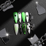 Venom Signal Stiletto Press-On Nails | b3B15