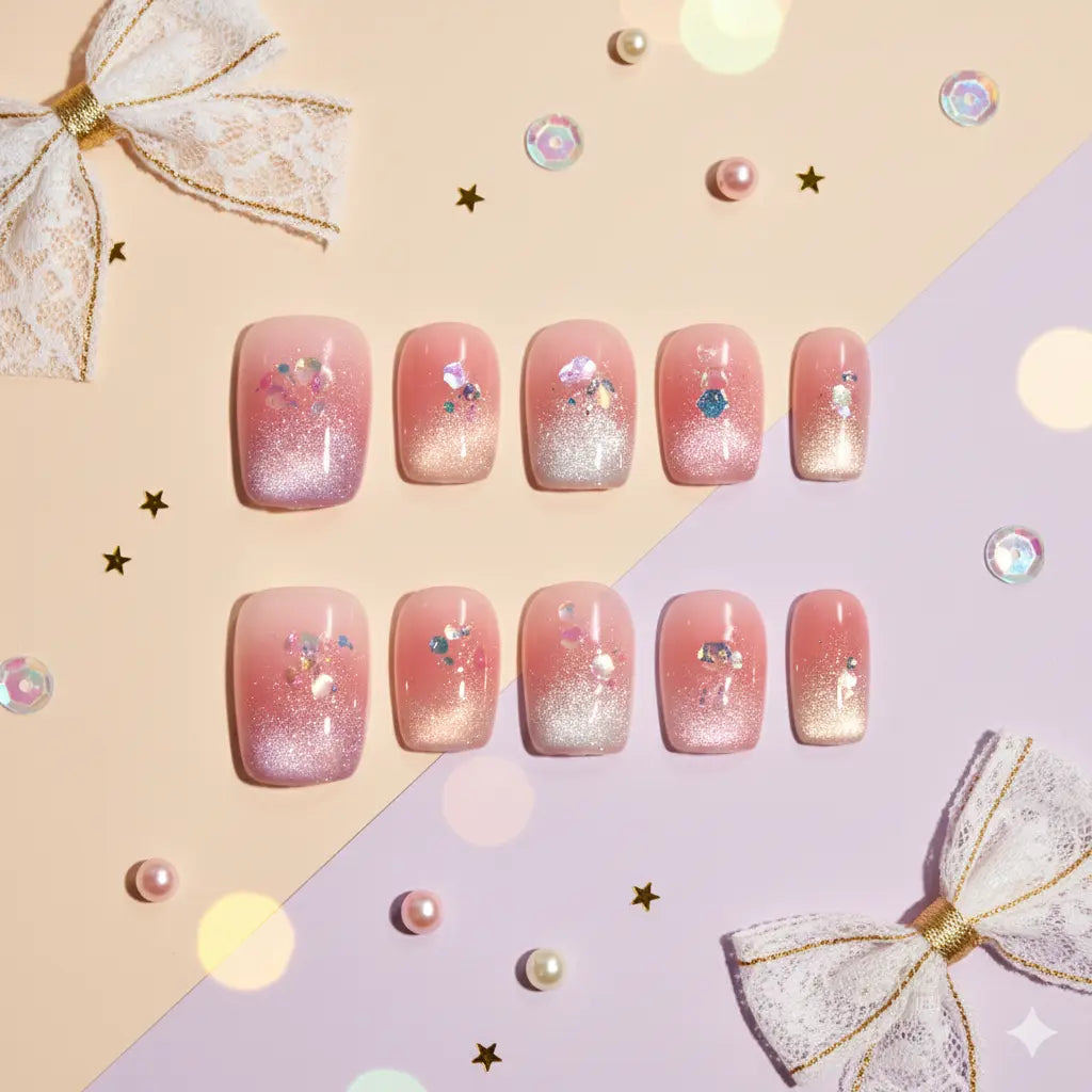 Draft Nailset B1B59 Bling Empire