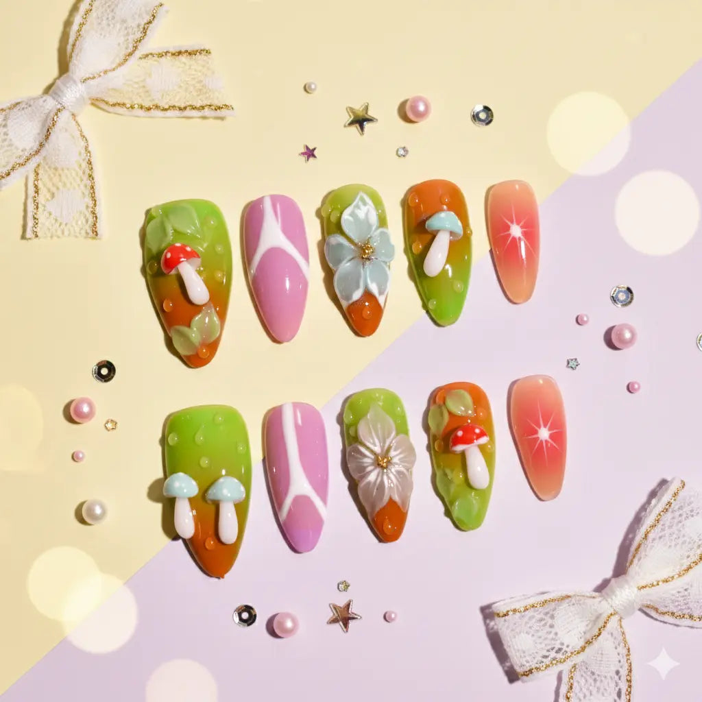 Draft Nailset B1B47 Bling Empire