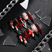 Nightshade Garden Stiletto Press-On Nails | b3B08