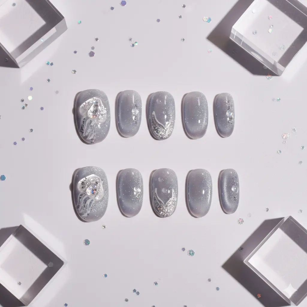 Draft Nailset B1B04 Bling Empire