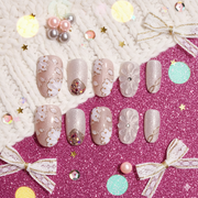 Kaze no Hana | Handmade Press-on Nails | Custom Japanese Nail Art