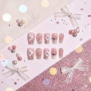 Sora no Kesshō | Handmade Press-on Nails | Custom Japanese Nail Art