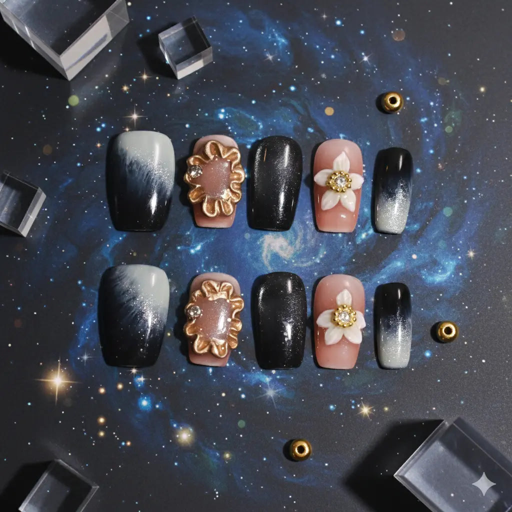 Draft Nailset B1B01 Bling Empire